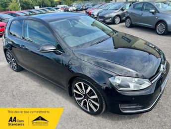 Volkswagen Golf TDi GT TDI BLUEMOTION TECHNOLOGY £20 TAX+NAV+P/SENS+B/TOOTH