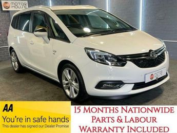 Vauxhall Zafira 1.4i Turbo SRi Nav Euro 6