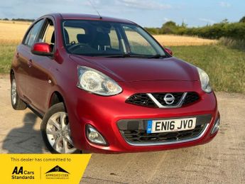 Nissan Micra 1.2 Acenta Hatchback 5dr Petrol Manual Euro 6 (80 ps)