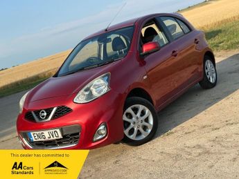Nissan Micra 1.2 Acenta Hatchback 5dr Petrol Manual Euro 6 (80 ps)
