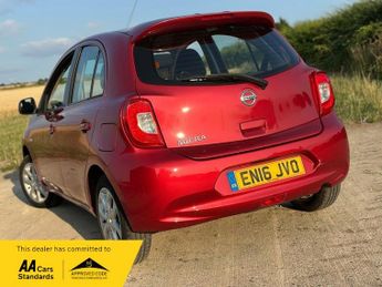Nissan Micra 1.2 Acenta Hatchback 5dr Petrol Manual Euro 6 (80 ps)