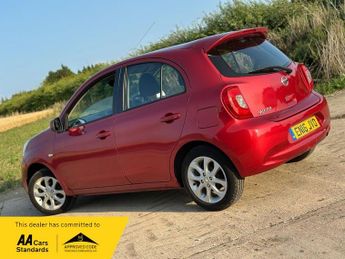 Nissan Micra 1.2 Acenta Hatchback 5dr Petrol Manual Euro 6 (80 ps)