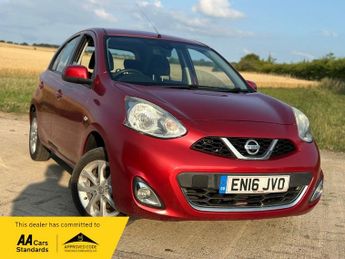 Nissan Micra 1.2 Acenta Hatchback 5dr Petrol Manual Euro 6 (80 ps)