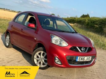 Nissan Micra 1.2 Acenta Hatchback 5dr Petrol Manual Euro 6 (80 ps)