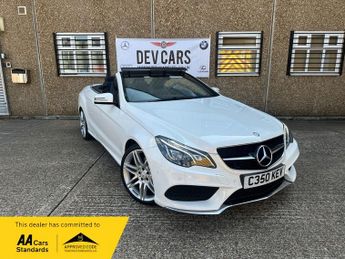 Mercedes E Class E220d 2.1 AMG Line Edition Cabriolet G-Tronic+ Euro 6 (s/s) 2dr