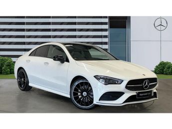 Mercedes CLA 220d AMG Line Premium + Night Ed 4dr Tip Auto Diesel Saloon