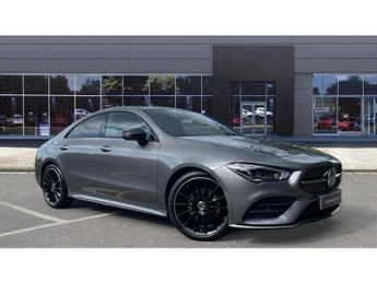 Mercedes CLA 180 AMG Line Premium + Night Ed 4dr Tip Auto Petrol Saloon