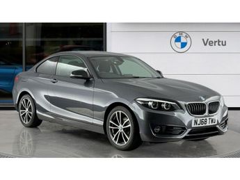 BMW 218 218i Sport 2dr [Nav] Step Auto Petrol Coupe