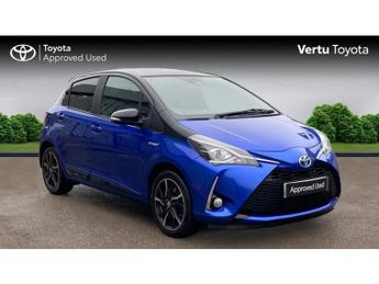 Toyota Yaris 1.5 Hybrid Red Bi-tone 5dr CVT Hybrid Hatchback