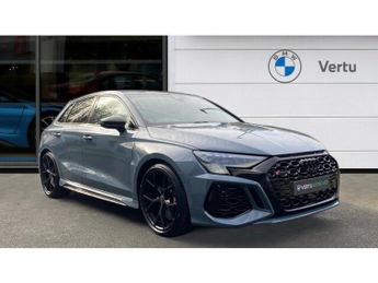 Audi RS3 RS 3 TFSI Quattro Carbon Black 5dr S Tronic Petrol Hatchback