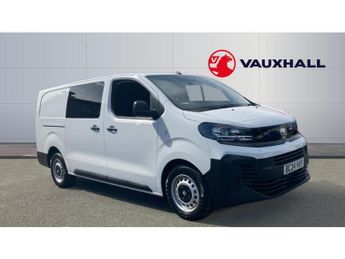 Vauxhall Vivaro L2 Diesel 2.0 Turbo D 145 Prime H1 Double Cab