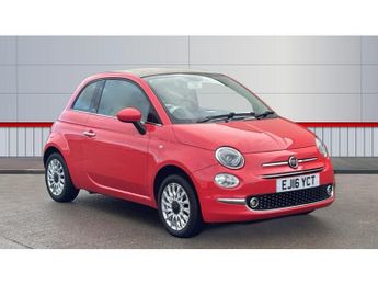 Fiat 500 1.2 Lounge 2dr Petrol Convertible