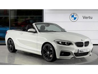 BMW 220 220d M Sport 2dr [Nav] Step Auto Diesel Convertible