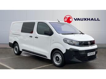 Vauxhall Vivaro L2 Diesel 2.0 Turbo D 145 Prime H1 Double Cab