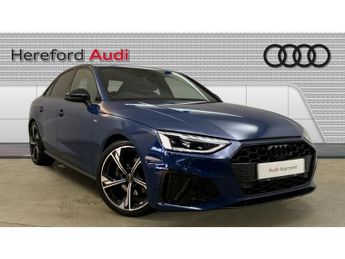 Audi A4 35 TFSI Black Edition 4dr S Tronic [Comfort+Sound] Petrol Saloon