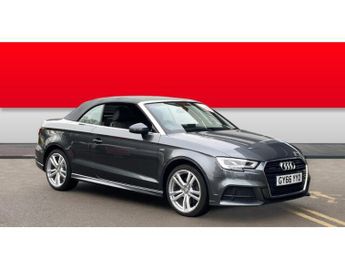 Audi A3 2.0 TFSI Quattro S Line 2dr S Tronic Petrol Cabriolet