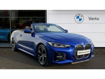 BMW 420 420d MHT M Sport 2dr Step Auto [Tech Pack] Diesel Convertible