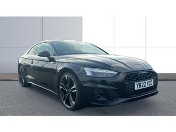 Audi A5 40 TFSI 204 Black Edition 2dr S Tronic Petrol Coupe