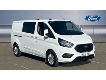 Ford Transit 300 L2 Diesel Fwd 2.0 EcoBlue 170ps Low Roof D/Cab Limited Van A