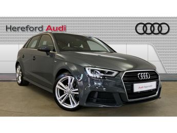 Audi A3 1.5 TFSI S Line 5dr S Tronic Petrol Hatchback
