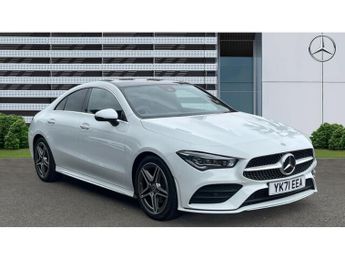 Mercedes CLA 180 AMG Line Premium Plus 4dr Tip Auto Petrol Saloon