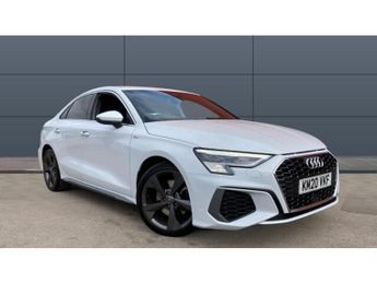 Audi A3 35 TFSI S Line 4dr Petrol Saloon