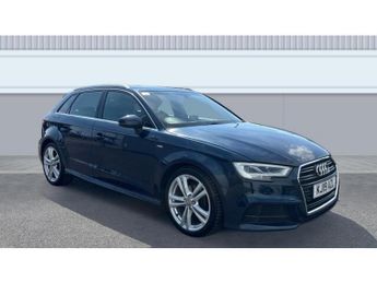 Audi A3 30 TDI 116 S Line 5dr S Tronic Diesel Hatchback