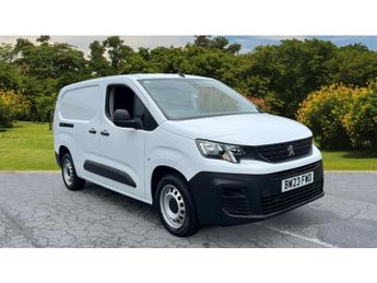 Peugeot Partner Long Diesel 850 1.5 BlueHDi 100 Professional Prem + Crew Van