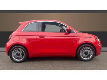 Fiat 500 87kW Red 42kWh 3dr Auto Electric Hatchback