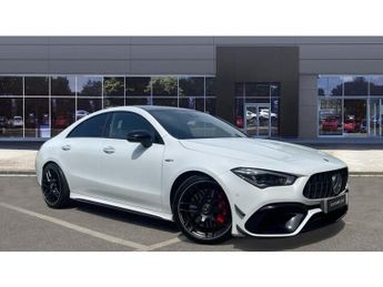 Mercedes CLA 45 S 4Matic+ Plus 4dr Tip Auto Petrol Saloon