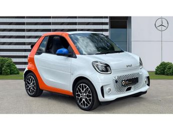 Smart ForTwo 60kW EQ Exclusive 17kWh 2dr Auto [22kWCh] Electric Cabriolet