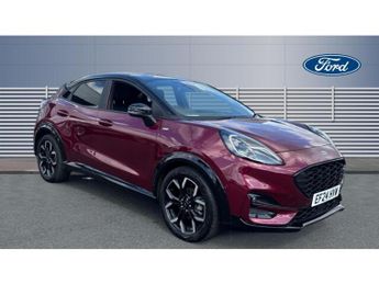 Ford Puma 1.0 EcoBoost Hybrid mHEV Vivid Ruby Ed 5dr DCT Petrol Hatchback