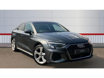 Audi A3 35 TFSI S Line 4dr S Tronic Petrol Saloon