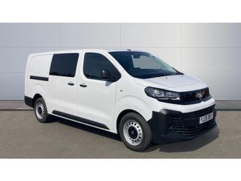 Vauxhall Vivaro L2 Diesel 2.0 Turbo D 145 Prime H1 Double Cab