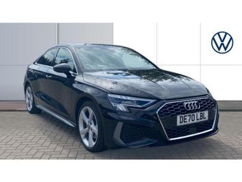 Audi A3 35 TFSI S Line 4dr Petrol Saloon
