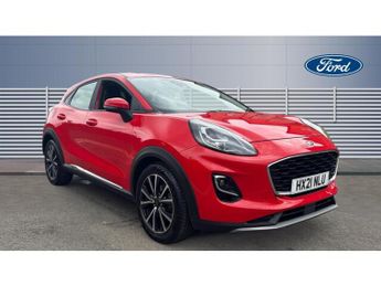 Ford Puma 1.0 EcoBoost Hybrid mHEV Titanium 5dr Petrol Hatchback