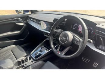 Audi A3 35 TFSI S Line 4dr S Tronic Petrol Saloon