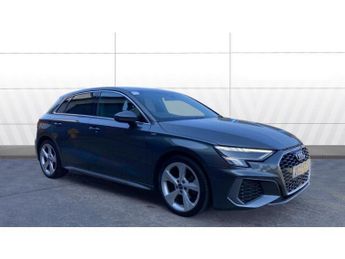 Audi A3 30 TFSI S Line 5dr S Tronic Petrol Hatchback