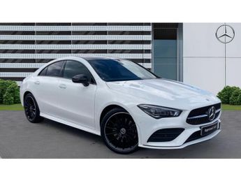 Mercedes CLA 200 AMG Line Premium + Night Ed 4dr Tip Auto Petrol Saloon