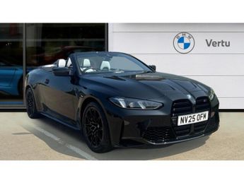 BMW M4 xDrive Competition M 2dr Step Auto Petrol Convertible