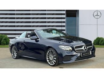 Mercedes E Class E220d AMG Line Premium Plus 2dr 9G-Tronic Diesel Cabriolet
