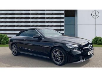 Mercedes C Class C200 AMG Line Edition 2dr 9G-Tronic Petrol Cabriolet