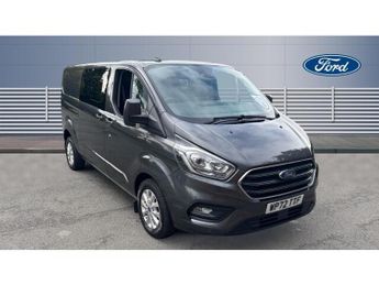 Ford Transit Custom 320 L2 Diesel Fwd 2.0 EcoBlue 170ps Low Roof D/Cab Limited Van A