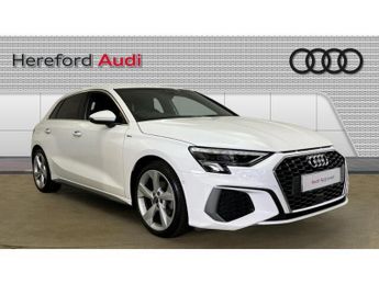 Audi A3 35 TFSI S Line 5dr S Tronic [Comfort+Sound] Petrol Hatchback