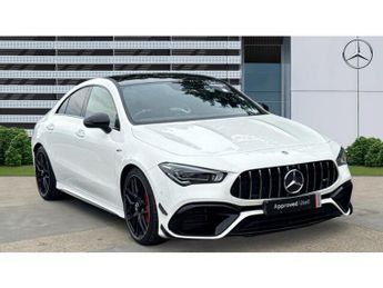 Mercedes CLA 45 S 4Matic+ Plus 4dr Tip Auto Petrol Saloon