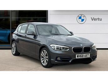 BMW 118 118i [1.5] Sport 5dr [Nav/Servotronic] Step Auto Petrol Hatchbac
