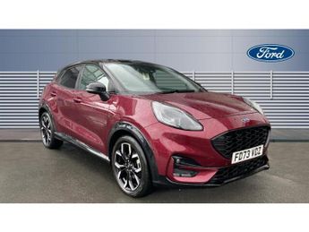 Ford Puma 1.0 EcoBoost Hybrid mHEV Vivid Ruby Ed 5dr DCT Petrol Hatchback