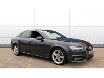 Audi A4 2.0 TDI S Line 4dr S Tronic [Leather/Alc] Diesel Saloon