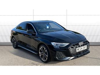 Audi A3 35 TFSI S Line 4dr S Tronic Petrol Saloon