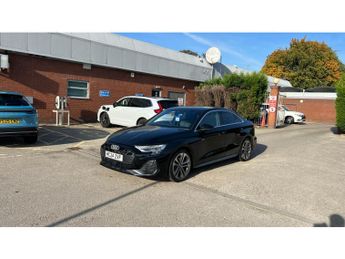 Audi A3 35 TFSI S Line 4dr S Tronic Petrol Saloon